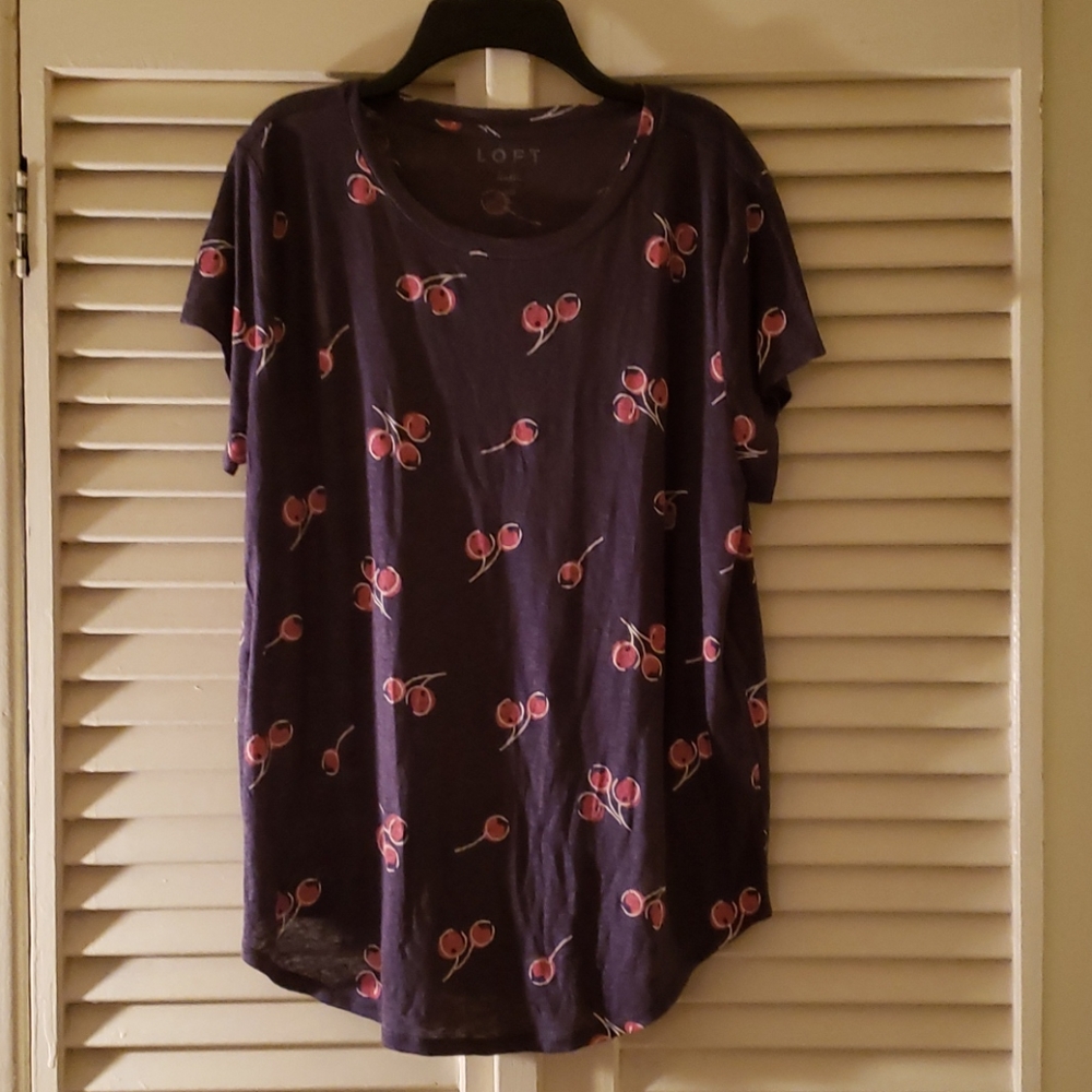 Linen T Shirt by LOFT
